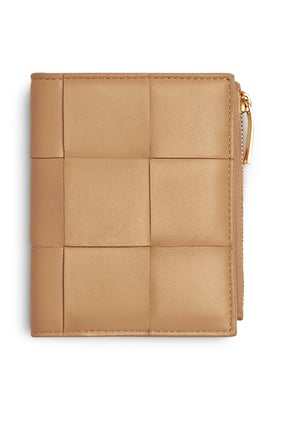 Bi-Fold Zipped Wallet